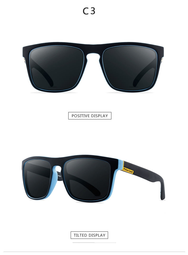 DJXFZLO 2020 nouveau mode gars lunettes de soleil polarisées lunettes de soleil hommes classique Design miroir mode carré dames lunettes de soleil hommes