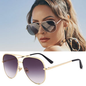 Sexy dame Vintage rond métal lunettes De soleil hommes conduite noir rétro miroir lunettes De soleil dame ombre lunettes De soleil UV400 Oculos De Sol