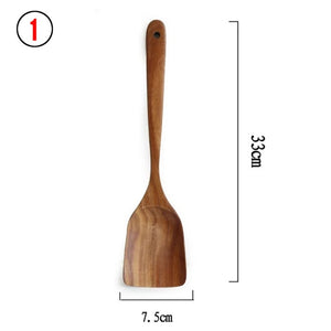 Wooden kitchen tool kit