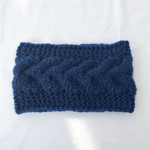 New Knitted Knot Cross Headband for Women Autumn Winter Girls Hair Accessories Headwear Elastic Hair Band Hair Accessories