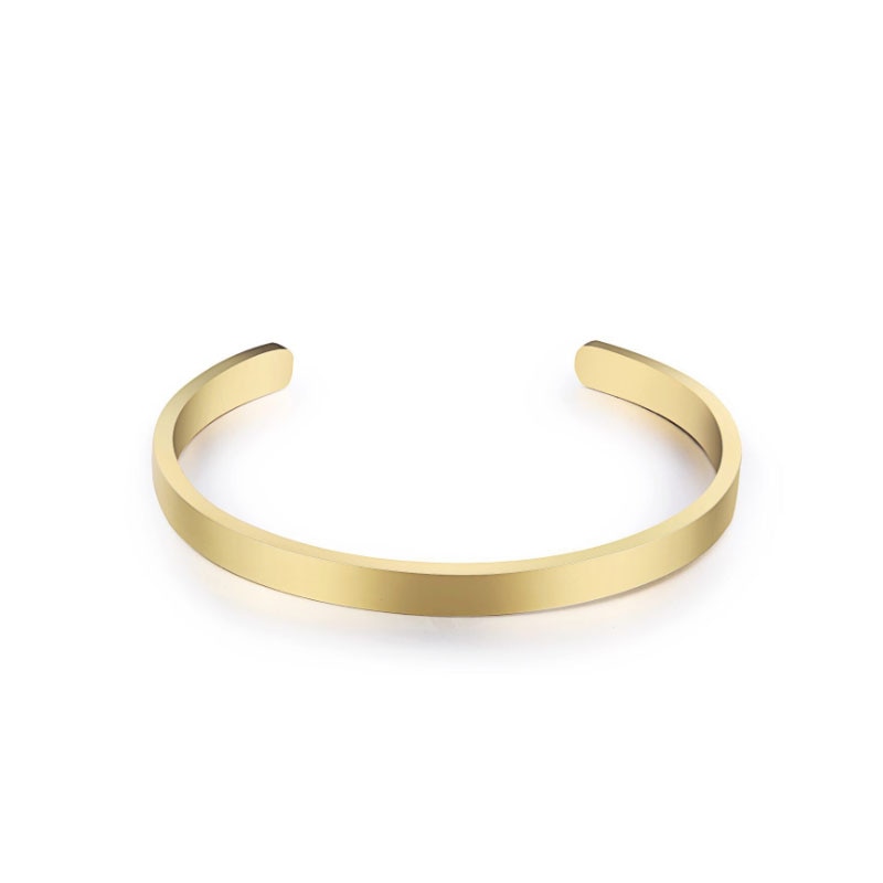 4mm wide stainless steel bracelet