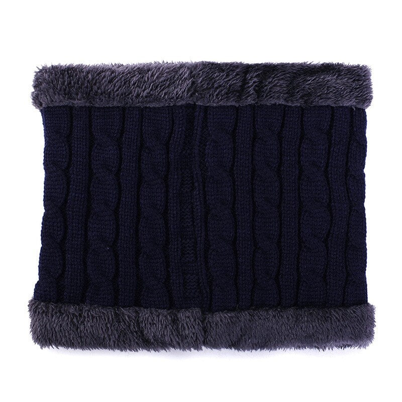 Men's winter Hat 2020 Fashion Knitted Black Hats Fall Hat Thick And Warm And Bonnet Skullies Beanie Soft Knitted Beanies Cotton