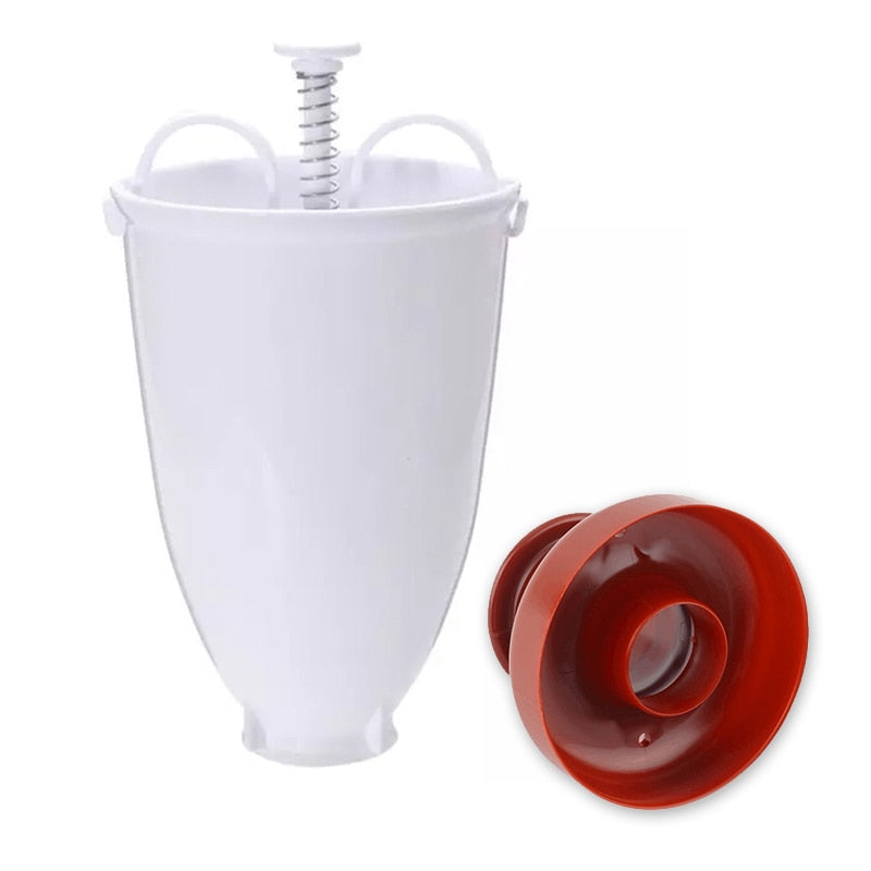 Plastic Mini Donuts Maker Dessert Dispenser Deep Fry Donut Mold Easy Fast Portable Arabic Waffle Mold Gadget Kitchen Tools