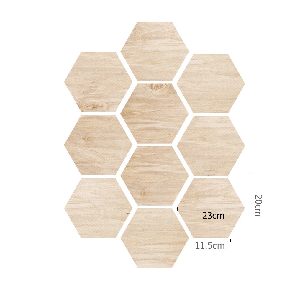 Funlife Wood Grain Self Adhesive Floor Tile Sticker Waterproof,Non-Slip PVC Vinyl Flooring Film For Bathroom Toliet Shower Decor