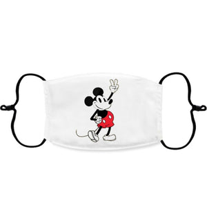 Disney Mickey Mouse Mask Children Adult Face Mouth Mask Washable Dust Mask Pm 2.5 Filter Mask Cartoon Cotton Mask