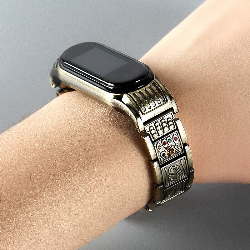 Metal bracelet for mi band 3 4 5 NFC Stainless Steel Replacement Strap For xiaomi Mi Band 5 band4 Strap Miband 5 Accessories