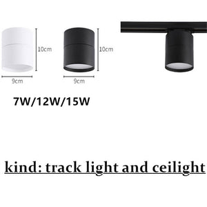 LED Downlight Ceiling Spot lights for Living Lamp 7w 12w 15w Ceiling Lighting For Kitchen Bathroom light Surface mounted