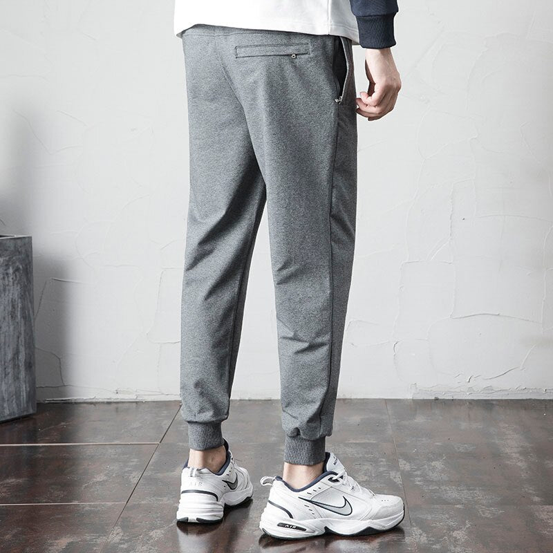 Grey Mens Sport Pants Joggers Sweatpants Men Clothes Casual Harem Pants for Men Streetwear Track Running Trousers Oversize 4XL