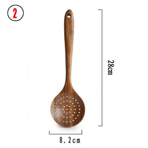 Wooden kitchen tool kit