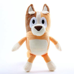28cm Bluey Bingo peluche poupée jouets enfants garçons filles dessin animé Bluey famille papa maman Animal chien en peluche jouet pour enfants cadeaux d'anniversaire