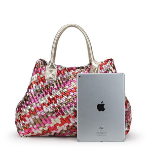 women's bag summer new tide single shoulder vegetable basket women casual bag luxury Totes Large Capacity leather Handbags big