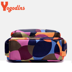 Yogodlns Fashion Women Mam Bag Small Shoulder Bag High Quatily Oxford cloth Messenger Crossbody Bags Multi-pocket Purse Handbag