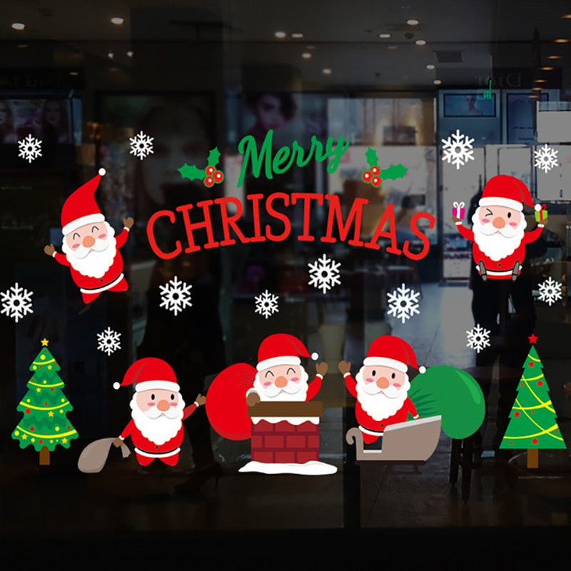 Merry Christmas Window stickers