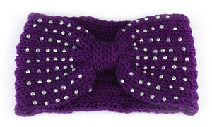 New Knitted Knot Cross Headband for Women Autumn Winter Girls Hair Accessories Headwear Elastic Hair Band Hair Accessories