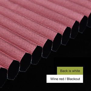 Made-to-Order Blackout Motorized Cellular Shades, Cordless Honeycomb blinds, Remote and Batteries Included