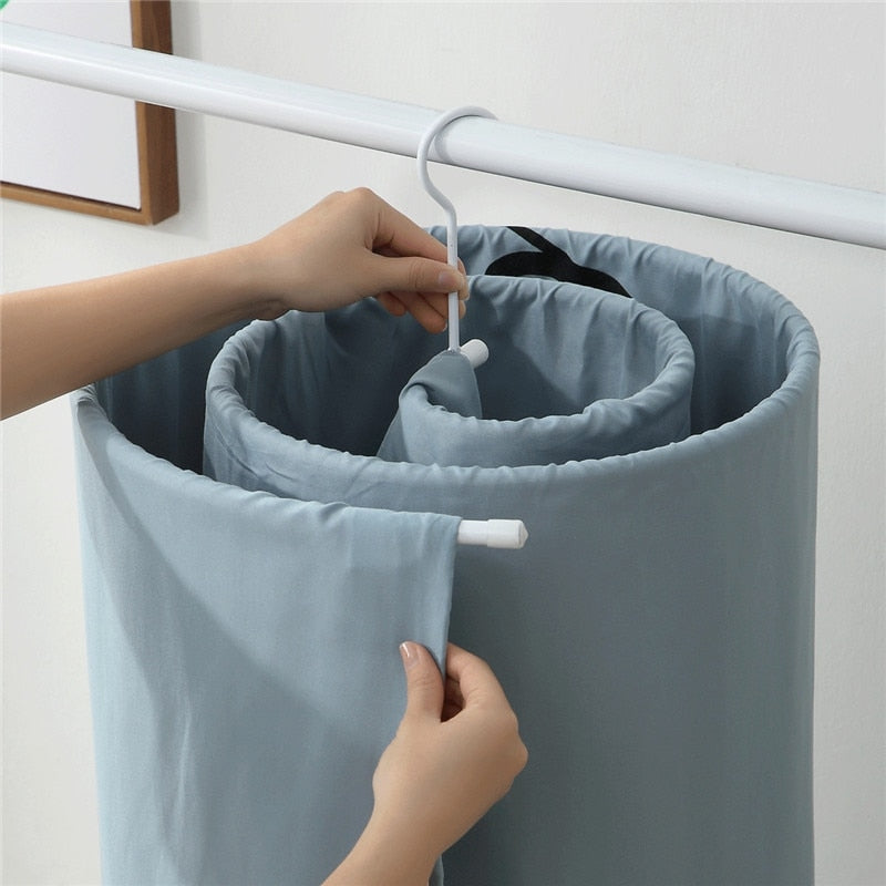 Séchage couette artefact spirale étendoir multifonctionnel balcon rond rotatif drap de lit couette stockage ménage baie fenêtre