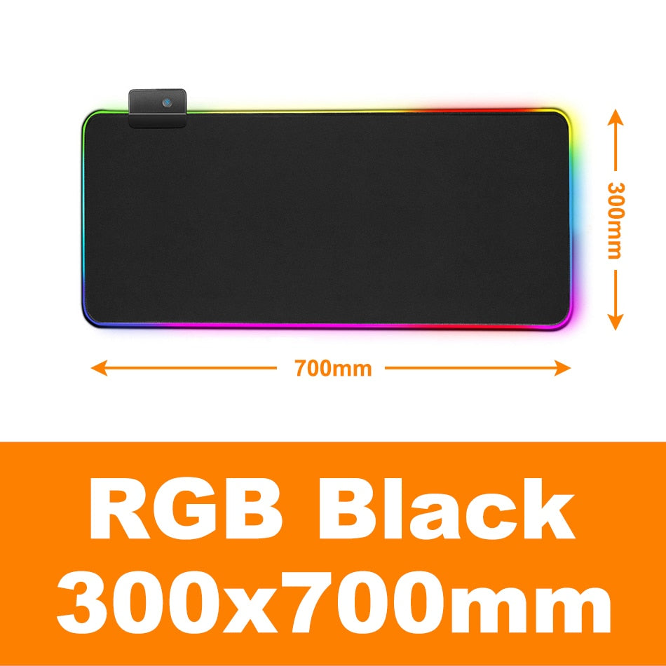 Mouse Pad Gaming Mouse Pad Large RGB Computer Mause Pad XXL Mousepad Gamer Keyboard Mause Carpet Desk Mat PC Game Mouse Pad