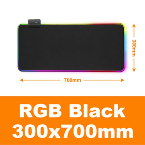 Mouse Pad Gaming Mouse Pad Large RGB Computer Mause Pad XXL Mousepad Gamer Keyboard Mause Carpet Desk Mat PC Game Mouse Pad