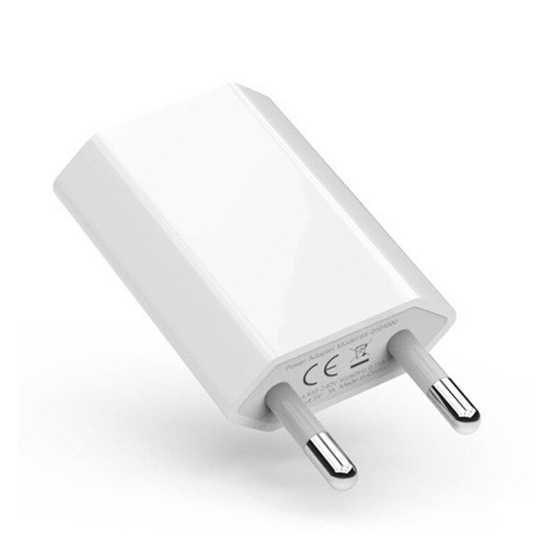 Fast Charging Cable EU USB Charger for iPhone 6 6S 7 8 Plus X XR XS 11 Pro Max 5S 5 SE iPad Air 2 mini 2 3 Data Sync Charge Wire