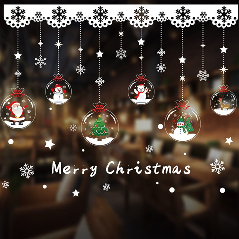 Merry Christmas Window stickers
