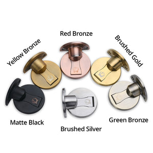 KAK-bouchon de porte en acier inoxydable 304 |, supports de porte cachés, attraper le sol, matériel de meuble de porte sans clou