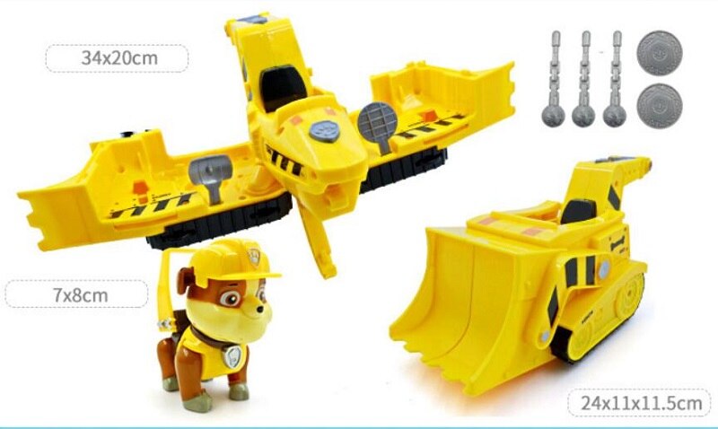 Pat' patrouille chien jouet complet centre de commande avion sauvetage véhicule tracker Ryd Patrula Canina mobile poupée enfant jouet cadeau