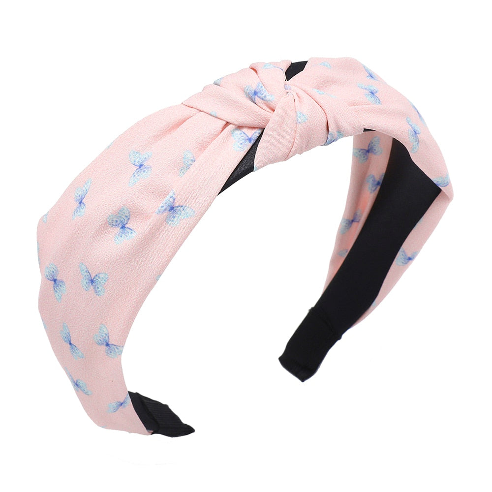 Haimeikang Solid Colors Hair Knotted Hair Band for Women Headbands Hairbands Headwear 2018 New Arrival