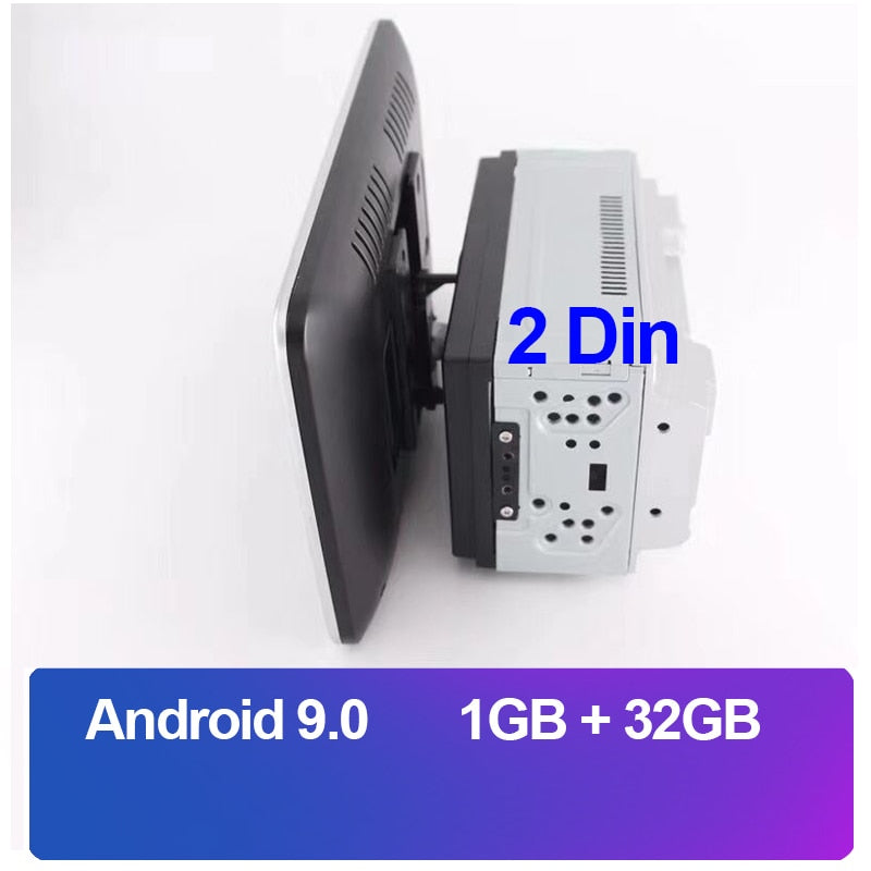 KiriNavi 10.1 Inch for Android 8.1 Car Multimedia PlayerStereo 360 Degree Rotation Radio 1+16G 2.5D HD Screen GPS Navigation