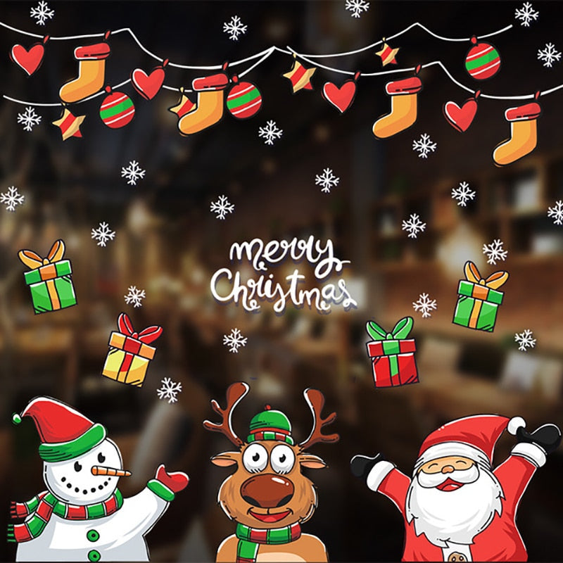 Merry Christmas Window stickers