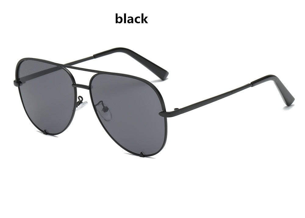 Sexy dame Vintage rond métal lunettes De soleil hommes conduite noir rétro miroir lunettes De soleil dame ombre lunettes De soleil UV400 Oculos De Sol