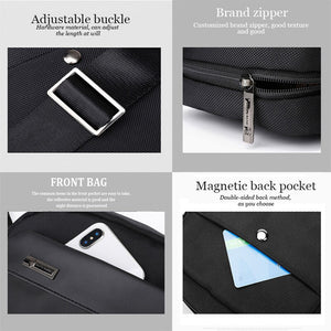 ARCTIC HUNTER Men's Messenger Bags Fit 8 Inch Ipad Casual Crossbody Bag Multifunction Waterproof Shoulder Bag Pack for Men Bolsa