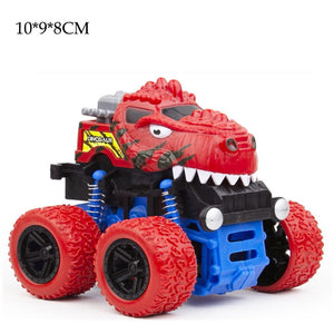 Mini inertiel tout-terrain véhicule Pullback enfants jouet voiture en plastique Friction cascadeur voiture Juguetes Carro enfants jouets pour garçons