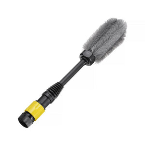 15'' Car Wheel Cleaning Brush Tire Washing Clean Tyre Alloy Soft Bristle Cleaner Super Soft Durable Practical Car Accessories