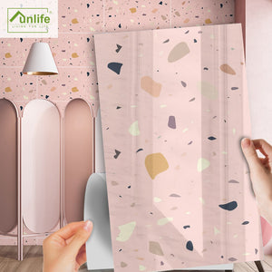 Funlife[R] NOUVELLE MAISON[TM] 30x60cm Black and White Marble Waterproof PVC Tile Sticker For Kitchen Bathroom Floor Sticker