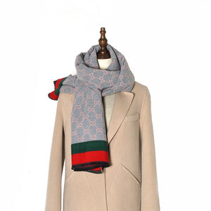Winter Shawls Thick Warm Lady Scarves Pashmina Wraps Print Female Stoles