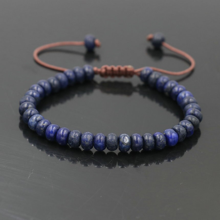 Trendy Abacus Beads Bracelet Men Indian Onyx Stone Women Bracelet Lucky Chakra Friendship Couples Bracelet Female Jewelry Gift