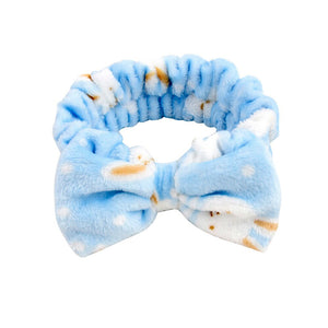 Wash Face Bow Hairbands For Women Girls