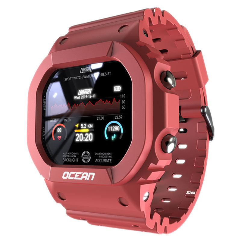 LOKMAT océan montre intelligente hommes Fitness Tracker pression artérielle Message pousser moniteur de fréquence cardiaque horloge Smartwatch femmes pour Android