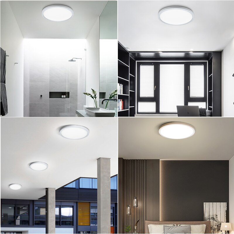 Living Room lights LED Ceiling Lamp Ultra-thin Cold White18W 24W 36W 48W lighting fixture Ceiling Lights for Bedroom and kitchen