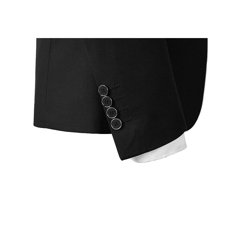 Men Tuxedos Slim Fit Business Party Groom Wedding Suits Prom Ball Banquet Marriage Evening Dinner Costume 3 Pieces Shawl Lapel
