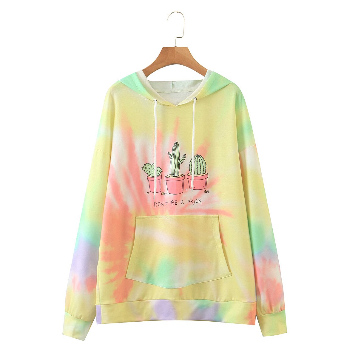 Wixra femmes sweat-shirts à colorant Femme nouvelle mode sweats à capuche chauds poche à manches longues automne hiver haut décontracté