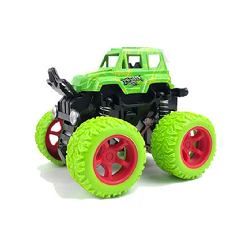Mini inertiel tout-terrain véhicule Pullback enfants jouet voiture en plastique Friction cascadeur voiture Juguetes Carro enfants jouets pour garçons