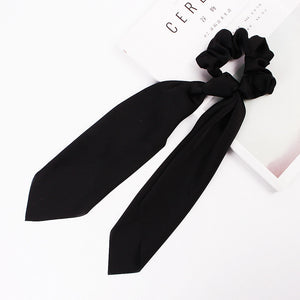 Floral Satin Scrunchies Women Elastic Hair Bands Ties Scarf Woman Scrunchy Hairbands Turban Head Wrap Hair Accessories Headwear
