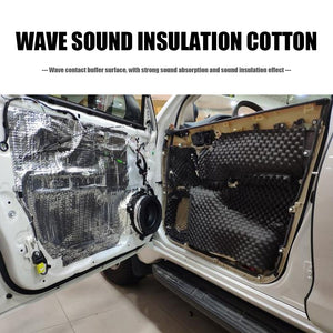 50x80cm 18mm Thick Car Sound Deadening Mat 20x31 inch Automotive Noise Insulation Sound Proofing Foam Autos Accessories