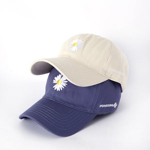 Doitbest 2020 Little Daisies Baseball Cap Hat For Women Men Spring Summer Embroidery Outdoor Lady Girls Sports Caps Snapback