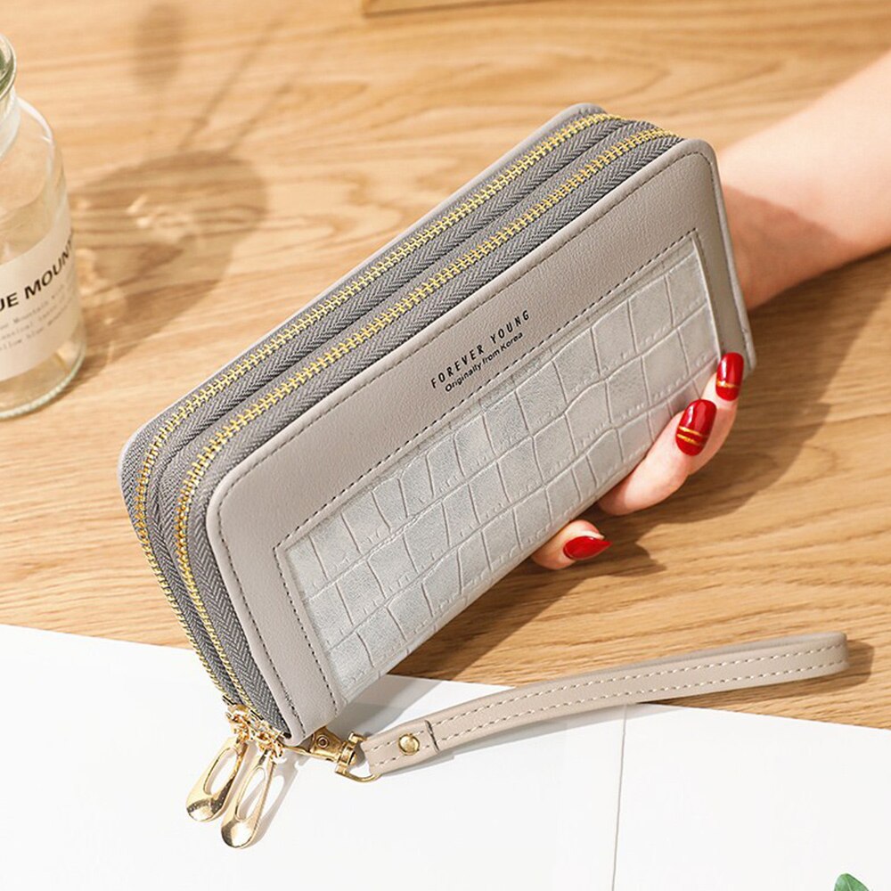Long Women's Wallet Purses Tassel Coin Purse Card Holder