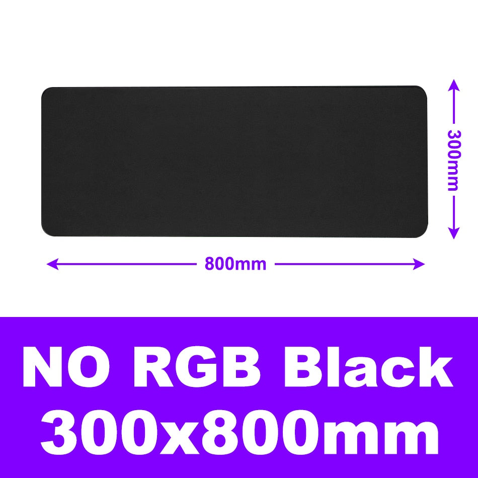 Mouse Pad Gaming Mouse Pad Large RGB Computer Mause Pad XXL Mousepad Gamer Keyboard Mause Carpet Desk Mat PC Game Mouse Pad