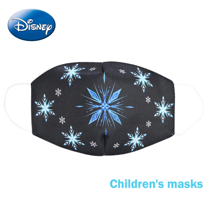 Disney congelé dessin animé bouche masque Anti poussière masque visage princesse Anna Elsa cotons masques pour enfants enfants réutilisables