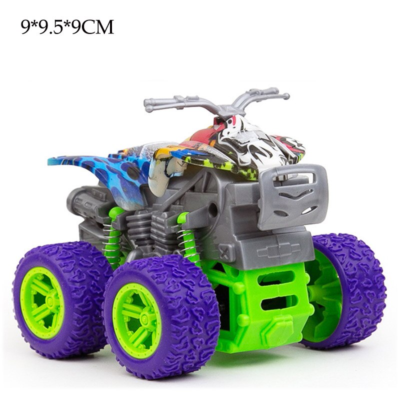 Mini inertiel tout-terrain véhicule Pullback enfants jouet voiture en plastique Friction cascadeur voiture Juguetes Carro enfants jouets pour garçons