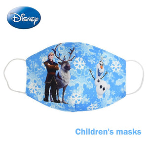 Disney congelé dessin animé bouche masque Anti poussière masque visage princesse Anna Elsa cotons masques pour enfants enfants réutilisables